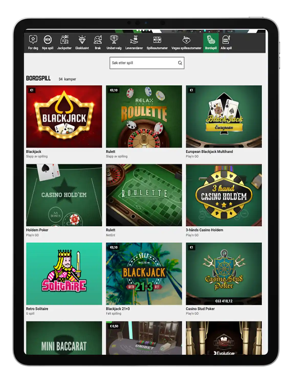 casino unibet