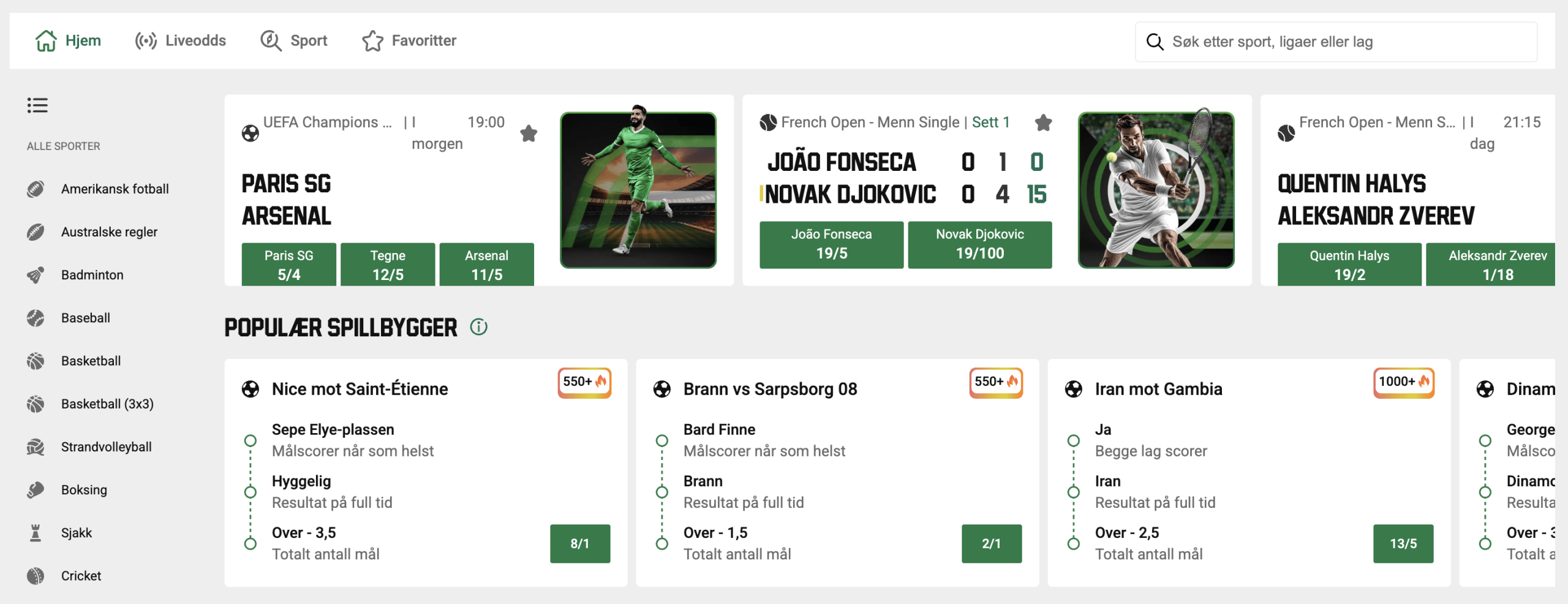 unibet sport